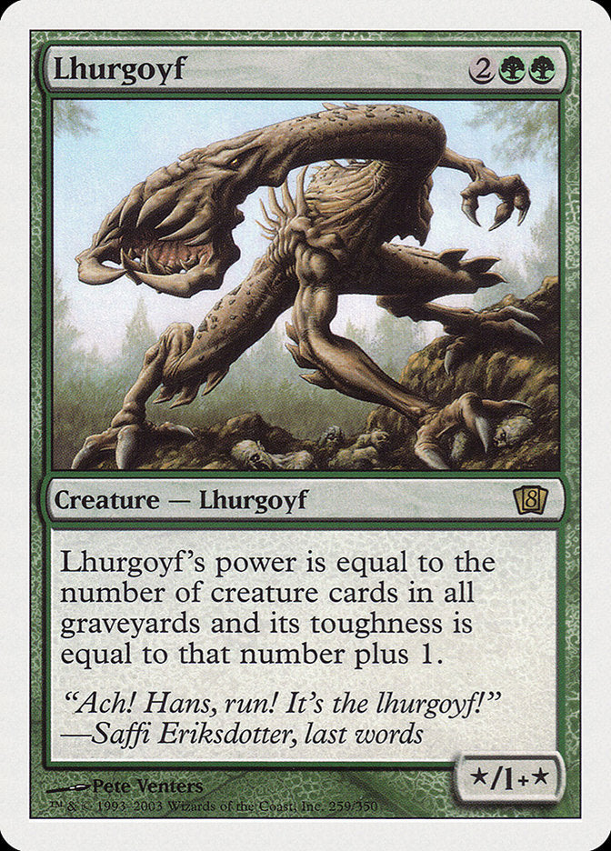 Lhurgoyf [Eighth Edition] | Devastation Store
