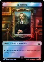 Soldier // Treasure (0060) Double-Sided Token (Surge Foil) [Doctor Who Tokens] | Devastation Store