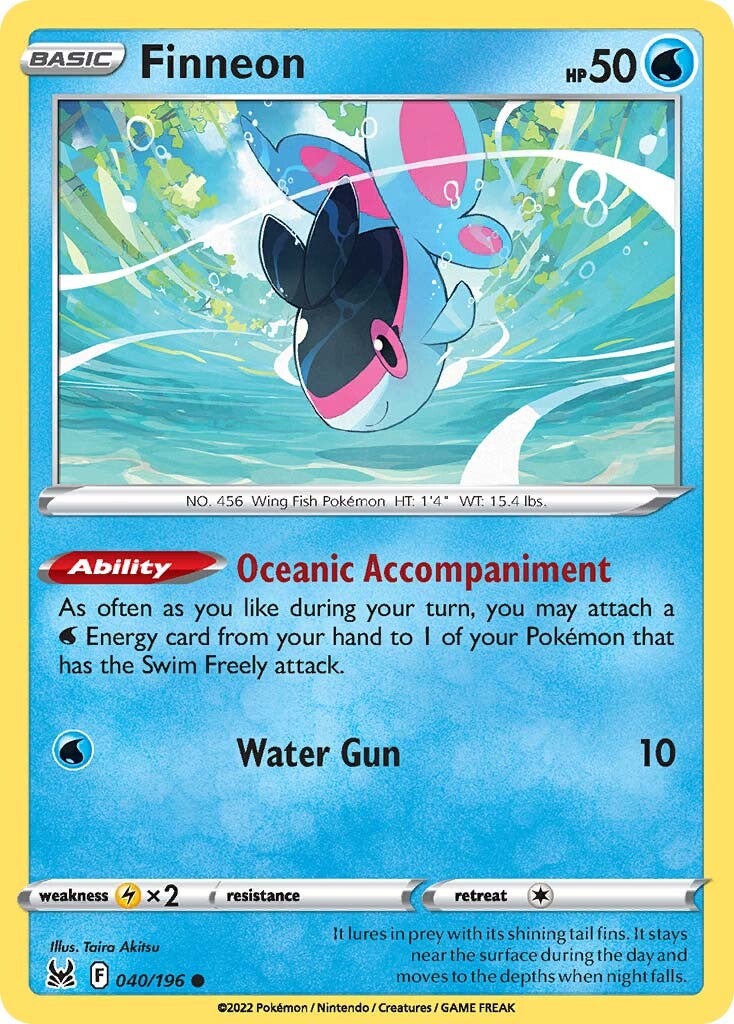 Finneon (040/196) [Sword & Shield: Lost Origin] | Devastation Store