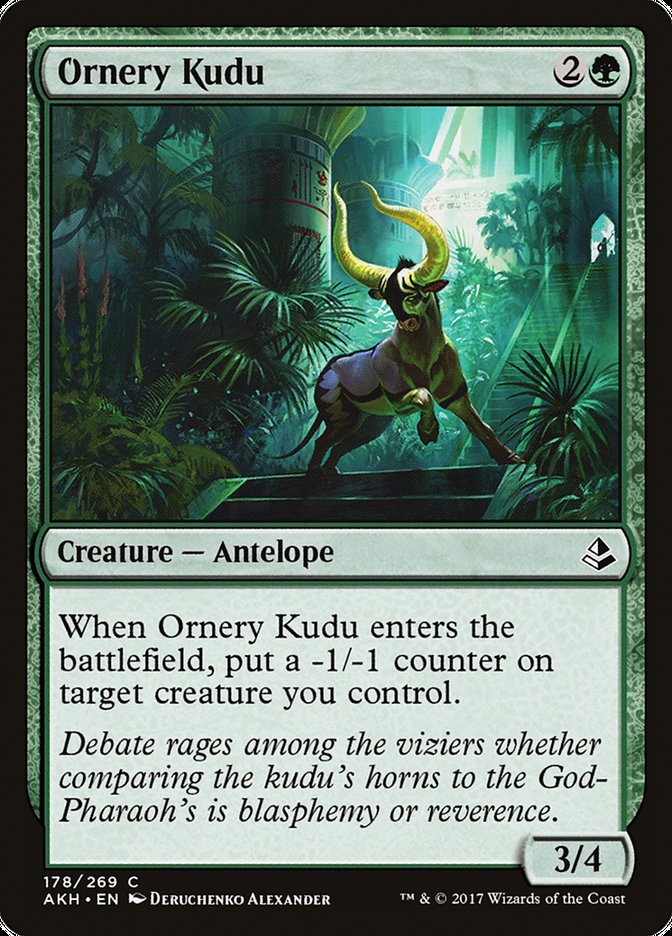 Ornery Kudu [Amonkhet] - Devastation Store | Devastation Store