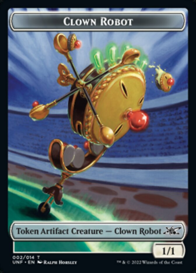 Clown Robot (002) Token [Unfinity Tokens] | Devastation Store