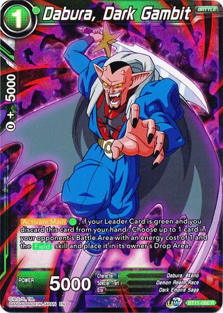 Dabura, Dark Gambit [BT11-086] | Devastation Store