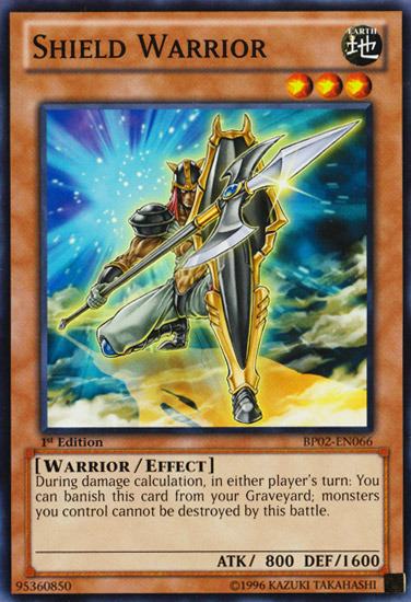 Shield Warrior [BP02-EN066] Mosaic Rare | Devastation Store
