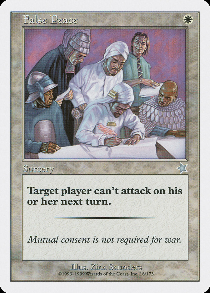 False Peace [Starter 1999] | Devastation Store