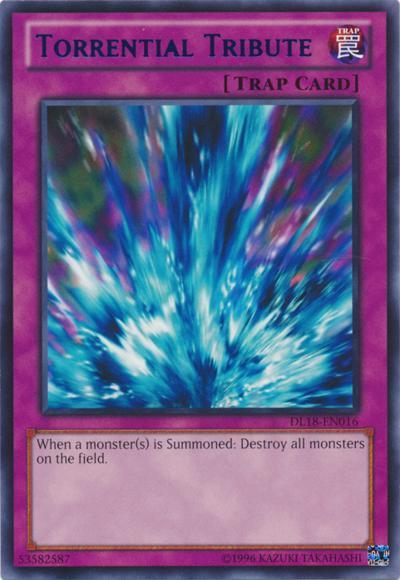 Torrential Tribute (Green) [DL18-EN016] Rare | Devastation Store