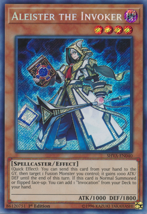 Aleister the Invoker [SHVA-EN040] Secret Rare | Devastation Store