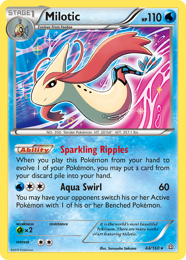 Milotic (44/160) [XY: Primal Clash] | Devastation Store