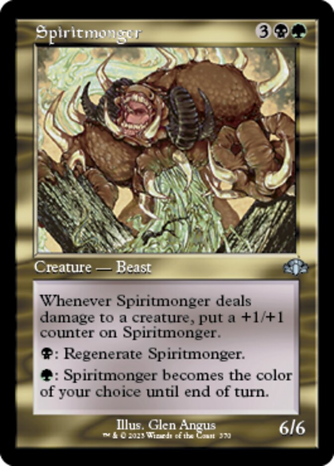 Spiritmonger (Retro) [Dominaria Remastered] | Devastation Store