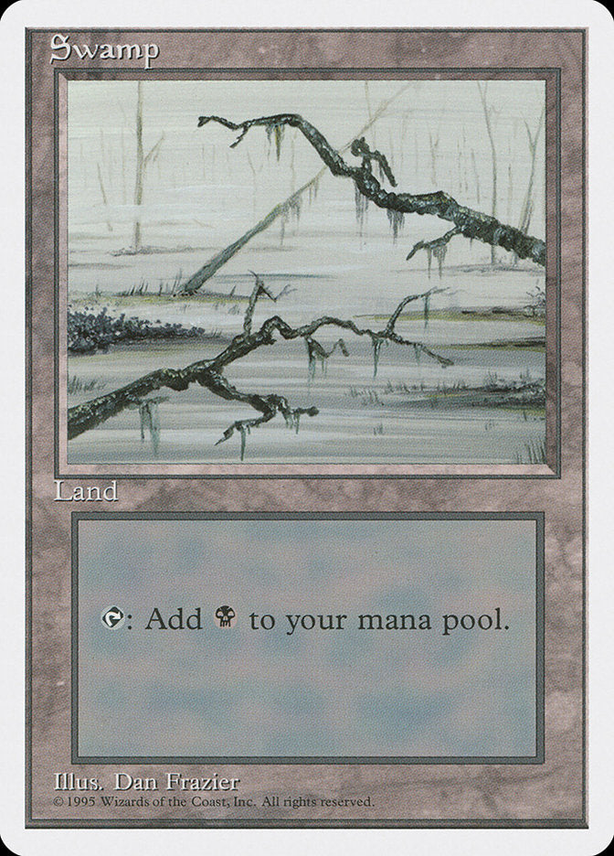 Swamp (372) [Fourth Edition] - Devastation Store | Devastation Store