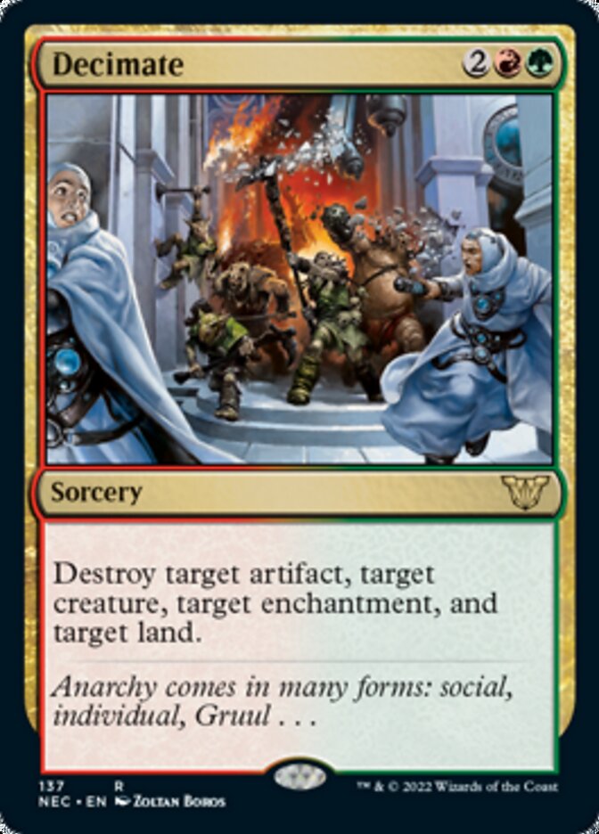 Decimate [Kamigawa: Neon Dynasty Commander] | Devastation Store