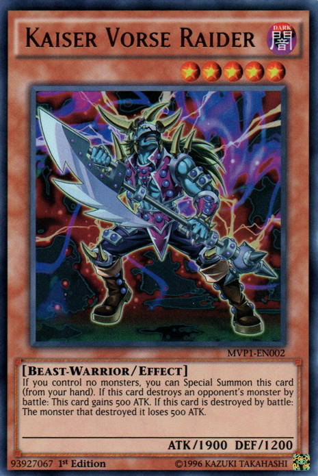 Kaiser Vorse Raider [MVP1-EN002] Ultra Rare | Devastation Store