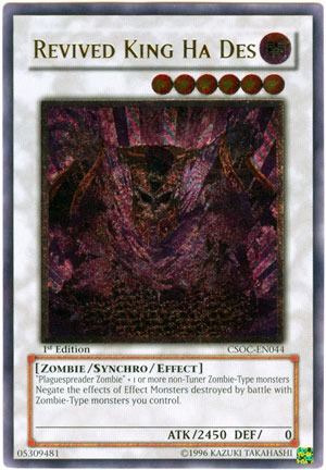 Revived King Ha Des (UTR) [CSOC-EN044] Ultimate Rare | Devastation Store