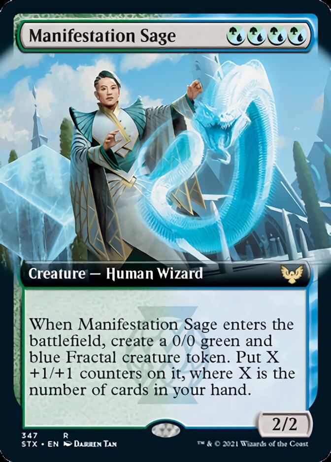 Manifestation Sage (Extended) [Strixhaven: School of Mages] | Devastation Store