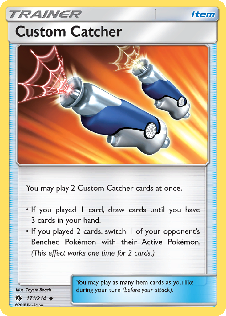 Custom Catcher (171/214) [Sun & Moon: Lost Thunder] | Devastation Store