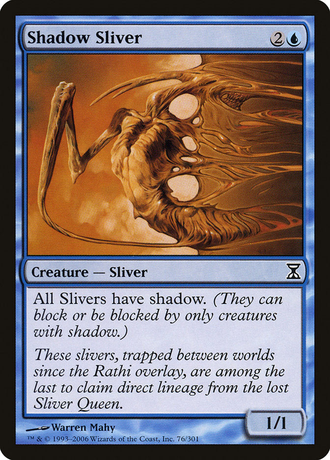 Shadow Sliver [Time Spiral] | Devastation Store