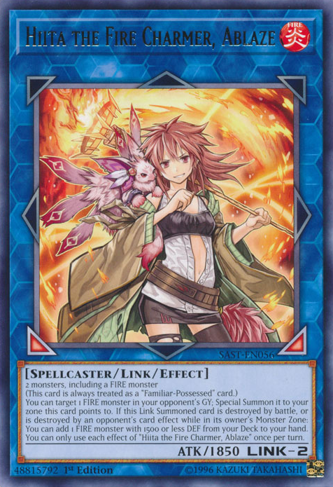 Hiita the Fire Charmer, Ablaze [SAST-EN056] Rare | Devastation Store