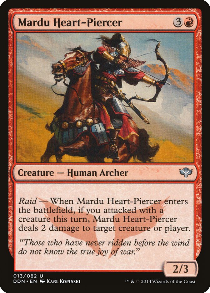 Mardu Heart-Piercer [Duel Decks: Speed vs. Cunning] - Devastation Store | Devastation Store