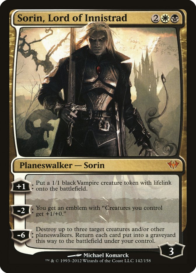 Sorin, Lord of Innistrad [Dark Ascension] - Devastation Store | Devastation Store