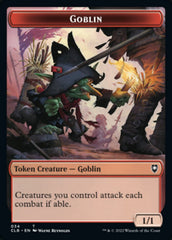 Pirate // Goblin Double-sided Token [Commander Legends: Battle for Baldur's Gate Tokens] | Devastation Store