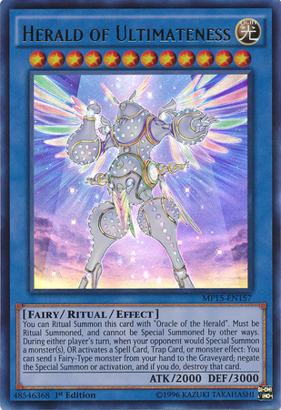 Herald of Ultimateness [MP15-EN157] Ultra Rare | Devastation Store