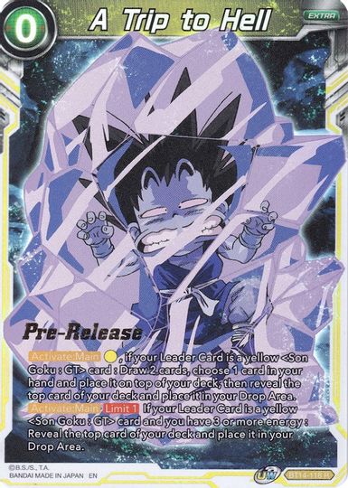 A Trip to Hell (BT14-118) [Cross Spirits Prerelease Promos] | Devastation Store