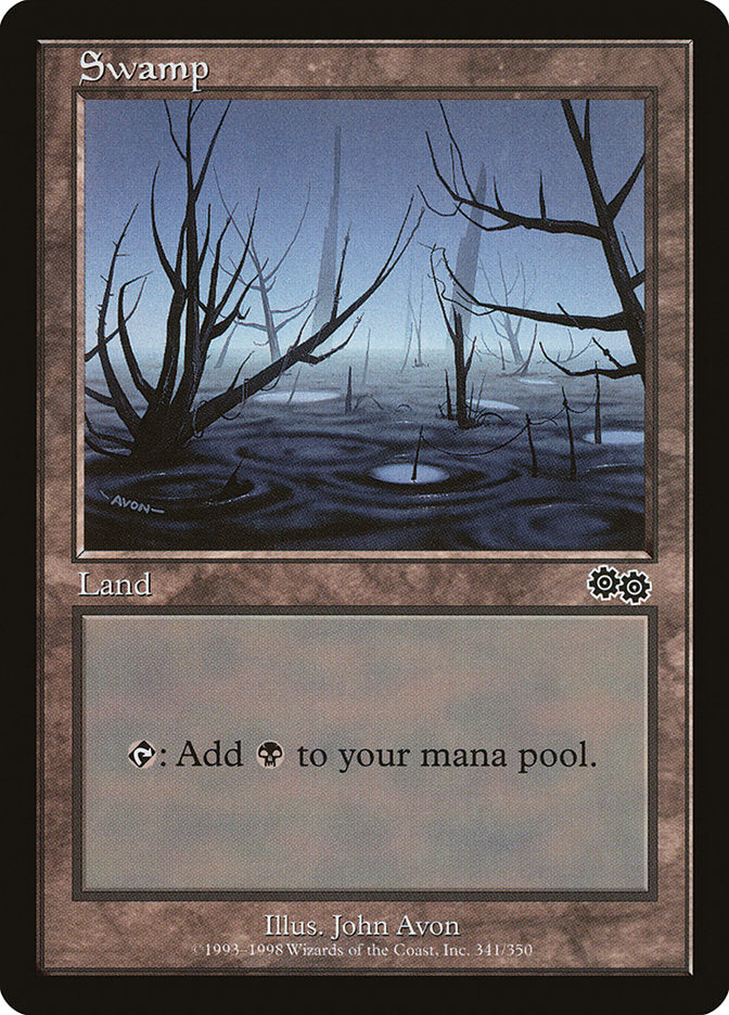 Swamp (341) [Urza's Saga] | Devastation Store