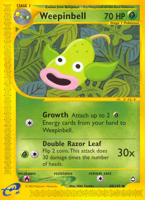Weepinbell (65/147) [Aquapolis] | Devastation Store