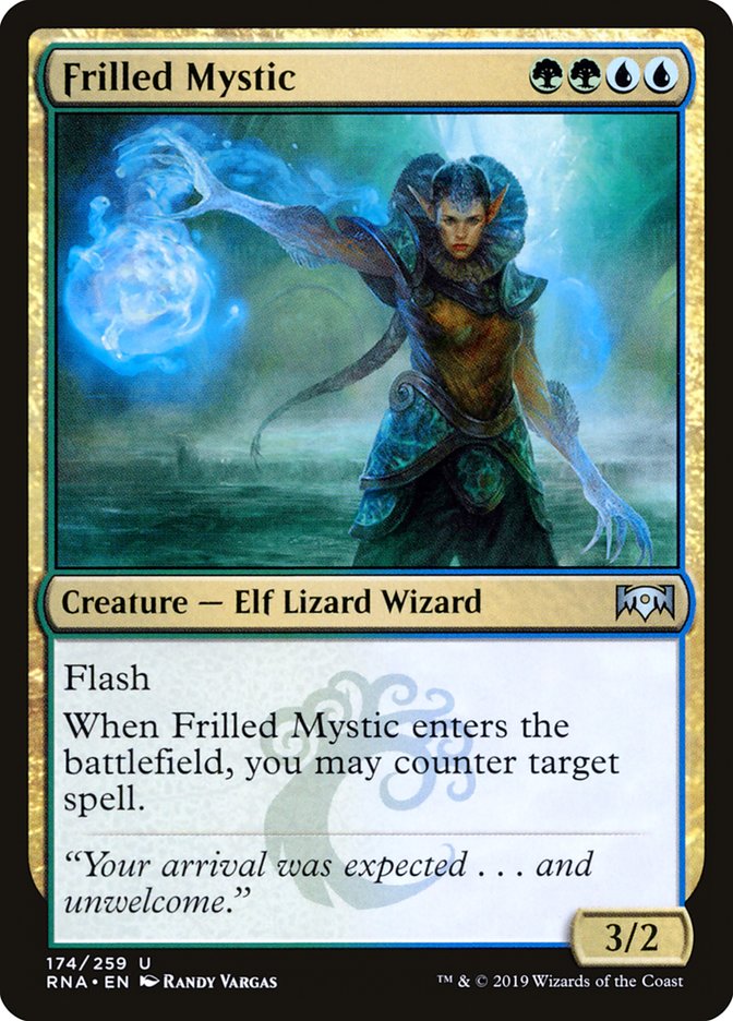 Frilled Mystic [Ravnica Allegiance] | Devastation Store