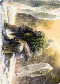 Svella, Ice Shaper Art Card (Gold-Stamped Signature) [Kaldheim: Art Series] | Devastation Store