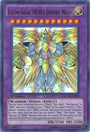 Elemental HERO Divine Neos [LCGX-EN077] Ultra Rare | Devastation Store