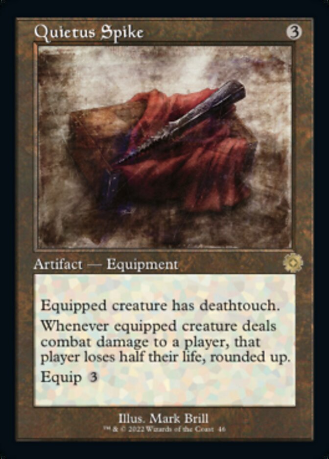 Quietus Spike (Retro) [The Brothers' War Retro Artifacts] | Devastation Store