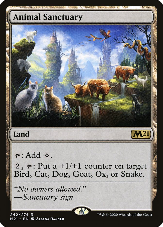 Animal Sanctuary [Core Set 2021] | Devastation Store