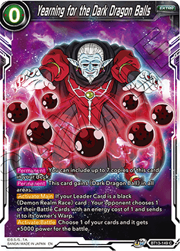 Yearning for the Dark Dragon Balls (Common) [BT13-149] | Devastation Store