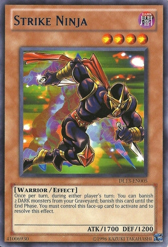 Strike Ninja (Blue) [DL13-EN005] Rare | Devastation Store