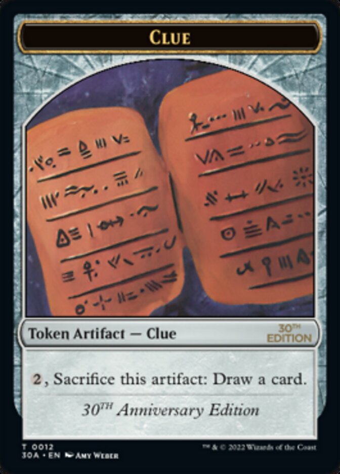 Clue Token (012) [30th Anniversary Tokens] | Devastation Store
