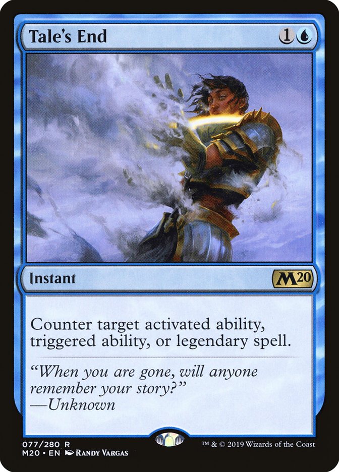 Tale's End [Core Set 2020] | Devastation Store