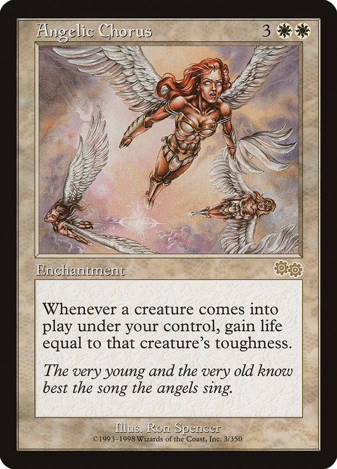 Angelic Chorus [Urza's Saga] | Devastation Store