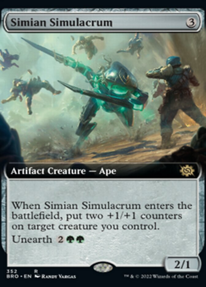 Simian Simulacrum (Extended Art) [The Brothers' War] | Devastation Store