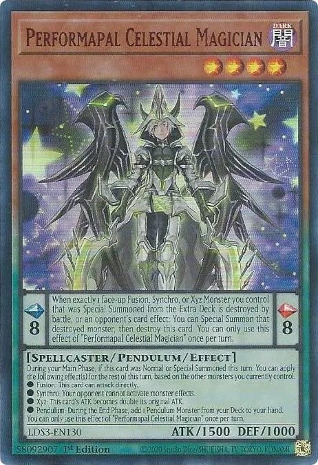 Performapal Celestial Magician (Red) [LDS3-EN130] Ultra Rare | Devastation Store