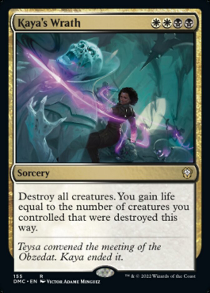 Kaya's Wrath [Dominaria United Commander] | Devastation Store