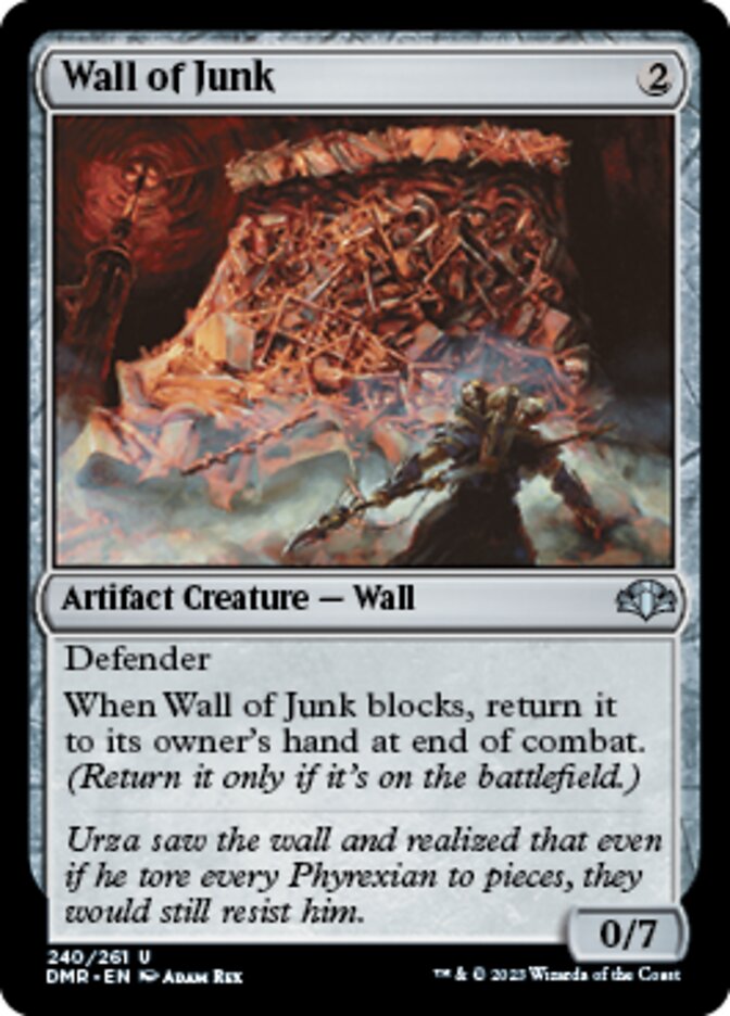 Wall of Junk [Dominaria Remastered] | Devastation Store