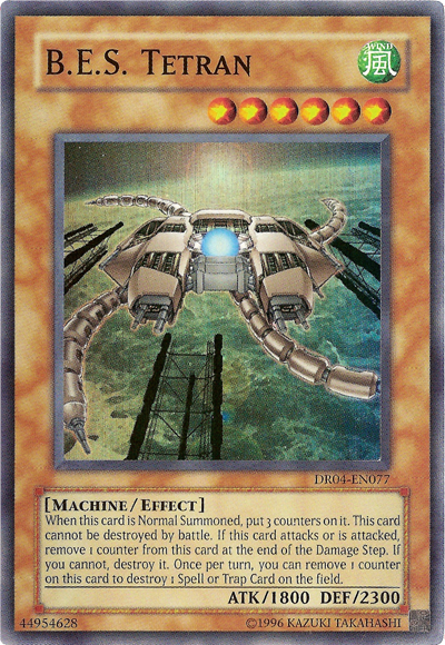 B.E.S. Tetran [DR04-EN077] Super Rare | Devastation Store