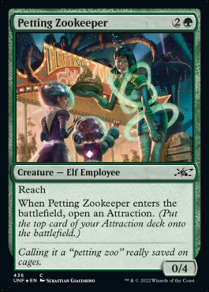 Petting Zookeeper (Galaxy Foil) [Unfinity] | Devastation Store