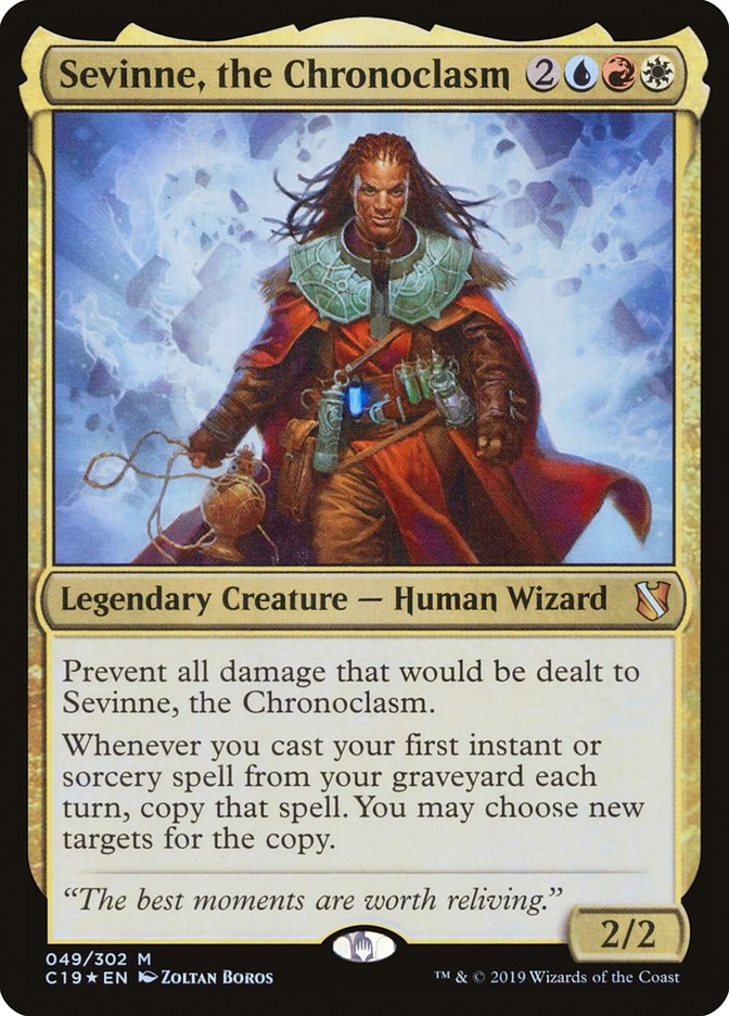 Sevinne, the Chronoclasm [Commander 2019] | Devastation Store