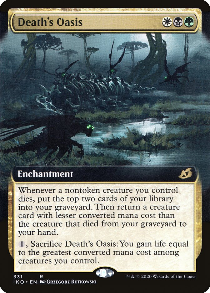 Death's Oasis (Extended Art) [Ikoria: Lair of Behemoths] | Devastation Store