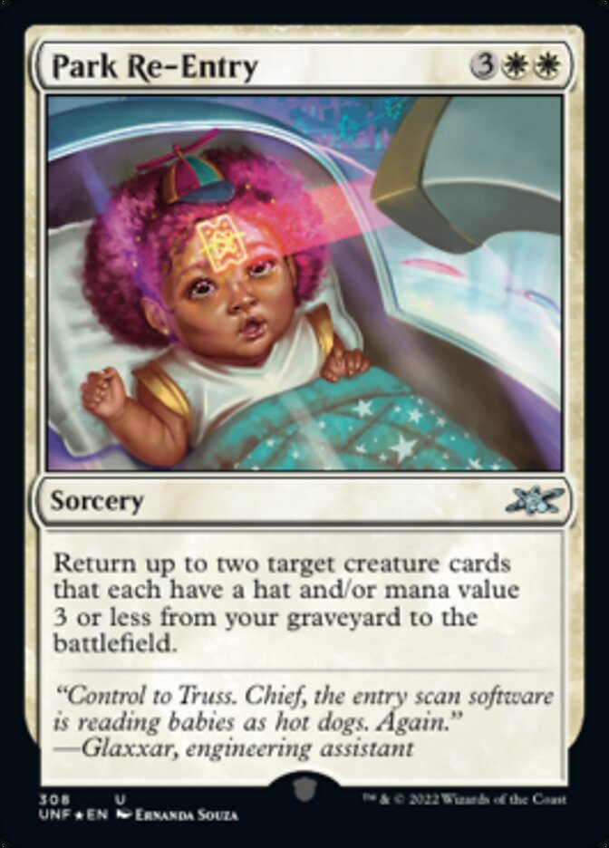 Park Re-Entry (Galaxy Foil) [Unfinity] | Devastation Store