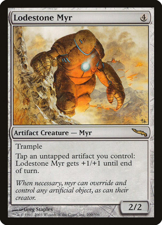 Lodestone Myr [Mirrodin] | Devastation Store