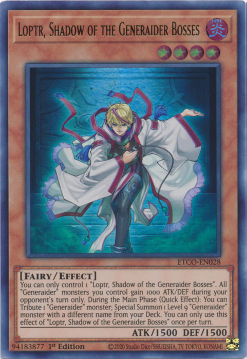 Loptr, Shadow of the Generaider Bosses [ETCO-EN028] Ultra Rare | Devastation Store