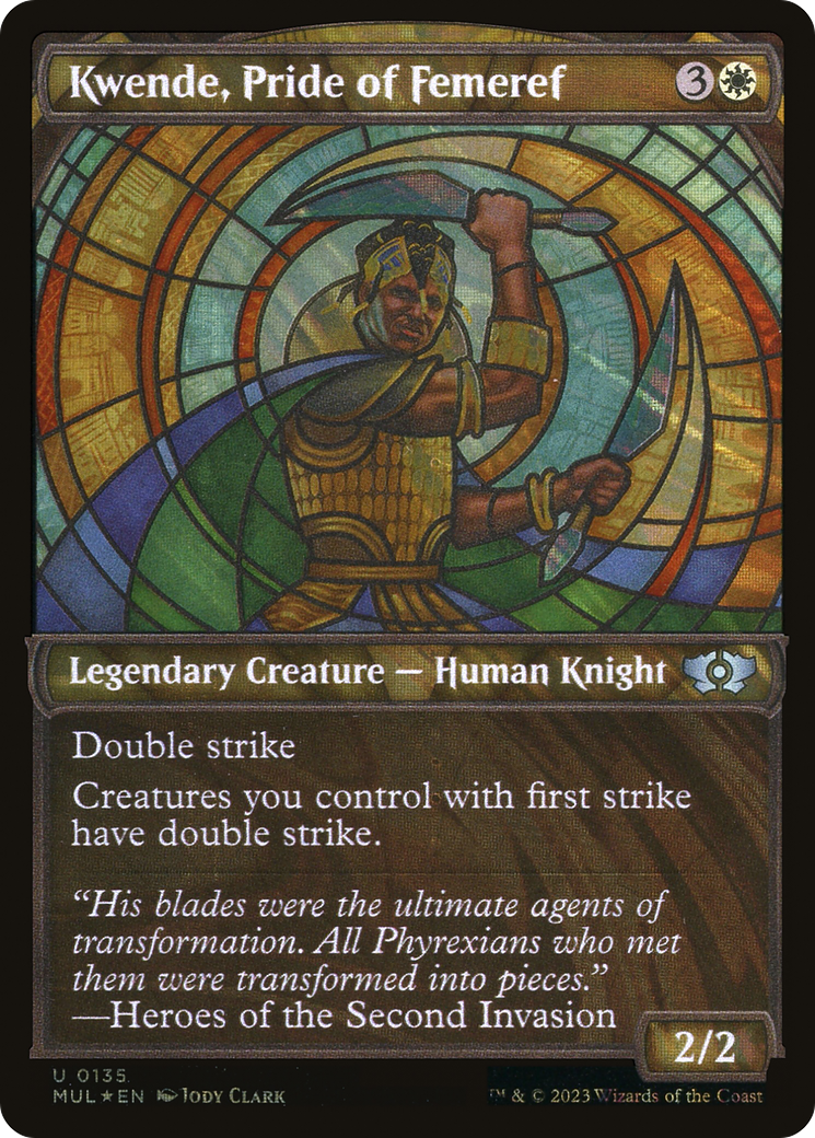 Kwende, Pride of Femeref (Halo Foil) [Multiverse Legends] | Devastation Store