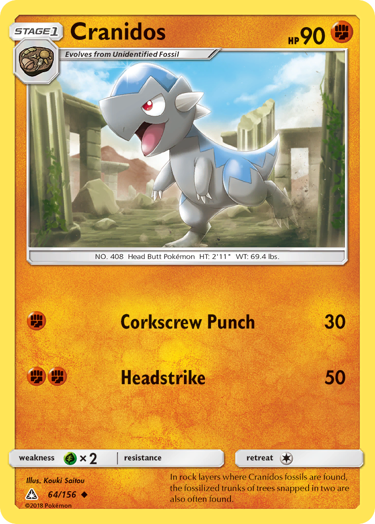 Cranidos (64/156) [Sun & Moon: Ultra Prism] | Devastation Store